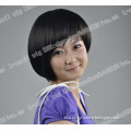 Short black kanekalon costumes hair wig wa327